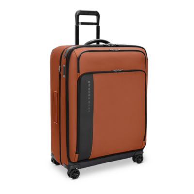 ZDX Large Expandable Spinner Checked Bag