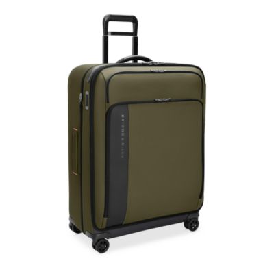 ZDX Large Expandable Spinner Checked Bag