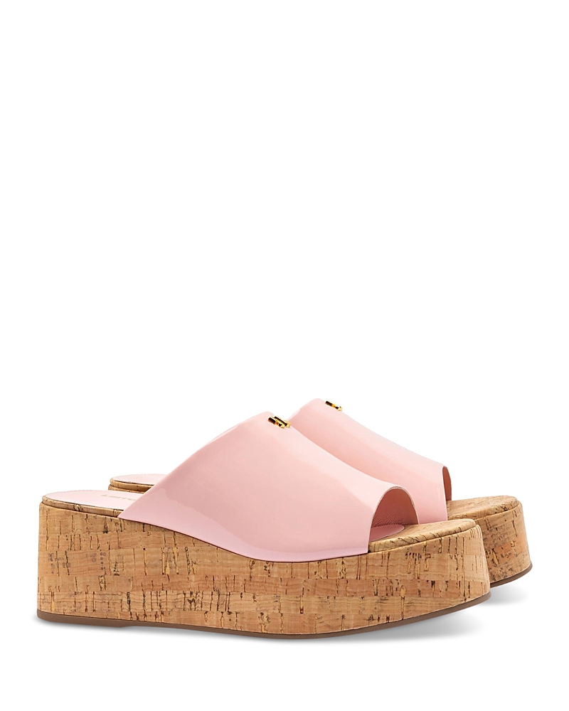 Larroude Women's Charli Platform Sandals In Pink