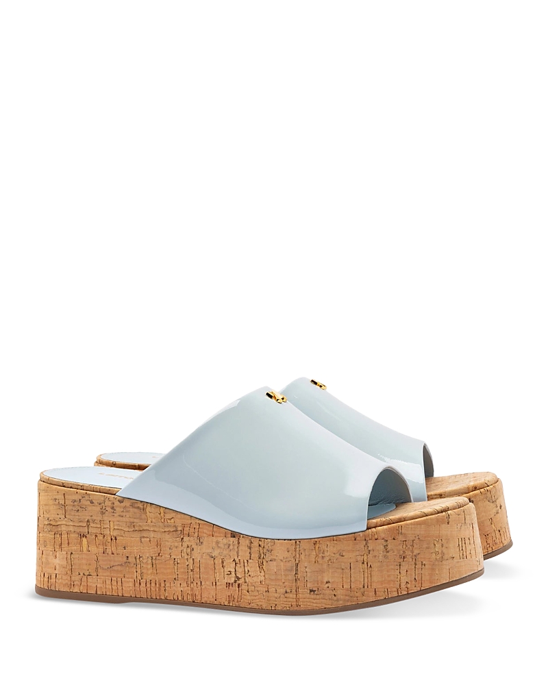 Larroude Larroudé Charli Mule In Blue