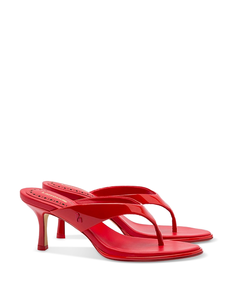 Larroude Women's Gaia Sandals In Red