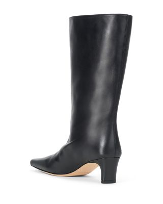 Women's Wally Leather Mid Calf Boots
