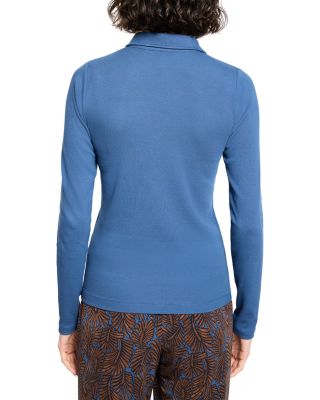 Perfect Knit Ribbed Polo Top