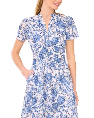 Smocked Waist Maxi Dress