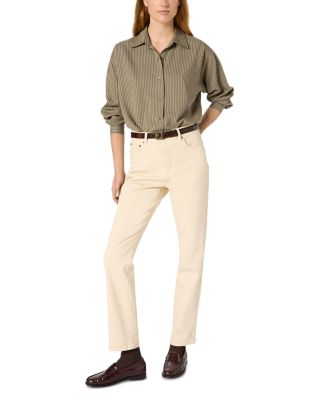 Carmen High Rise Straight Leg Jeans in Natural Wash
