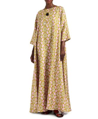 Muumuu Dress Round Neck