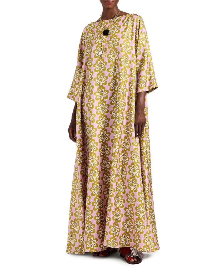 Muumuu Dress Round Neck