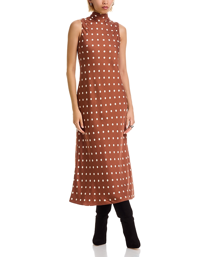 French Connection Ennis Satin Midi Dress