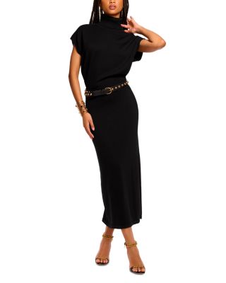 Natalie Wool Turtleneck Dress