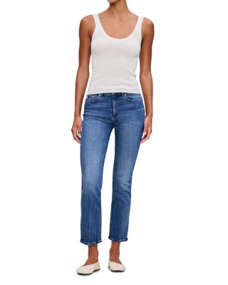 Mara Straight Instasculpt™ Mid Rise Jeans in Palm Springs