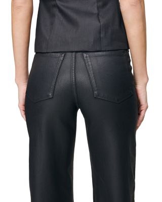 Karmine SculptSystem Refined Wide Leg Jeans in Black Coated