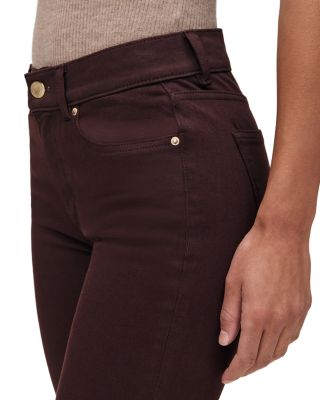 Mara Straight Mid Rise Instasculpt™ Ankle Jeans in Fig