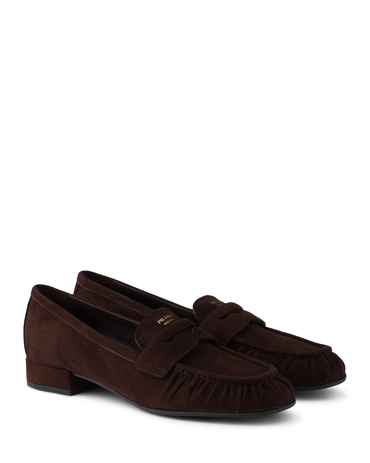 Prada Women's Suede Loafers