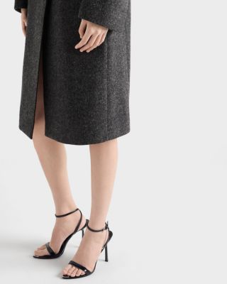 Prada Women's Brushed Leather Sandals | Bloomingdale's