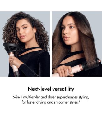 Airwrap Co-anda2x multi-styler and dryer Curly+Coily | Ceramic Pink and Rose Gold | New