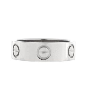 Pre-Owned Cartier - Love Band Ring Platinum
