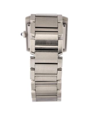 Tank Francaise Quartz Watch in Stainless Steel 25mm