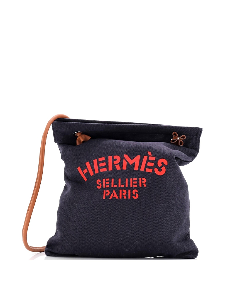 Pre-owned Pre-owned Hermes Hermes Mm Aline Bag Toile In Blue