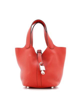 Pre-Owned HERMÈS - PM Picotin Lock Bag Clemence
