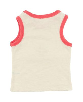 Unisex Billie Slub Ringer "LIFEGUARD" Screenprint Tank - Baby, Little Kid