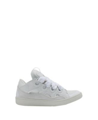  Unisex Curb Leather Sneakers