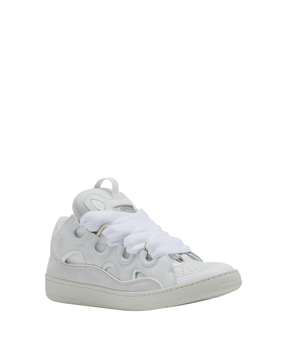 Lanvin Unisex Curb Leather Sneakers