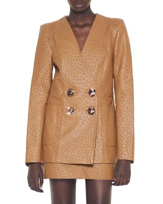 Nadine Upcycled Leather Blazer