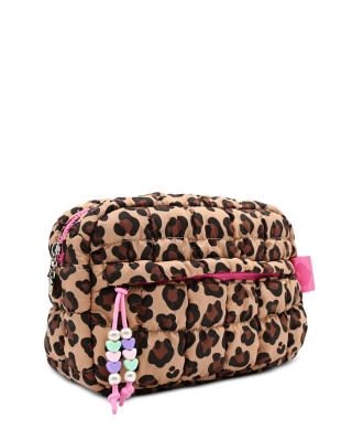 Leopard Print Scrunch Pouch
