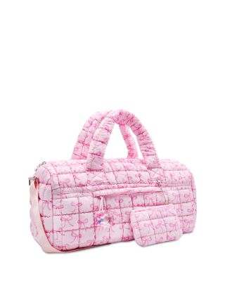 Bow Scrunch Large Duffle & Coin Purse Set