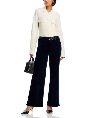 Le Slim High Rise Wide Leg Palazzo Jeans