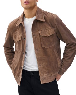 Suede Trucker Jacket