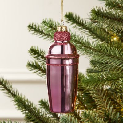 Cocktail Shaker Ornament - Exclusive