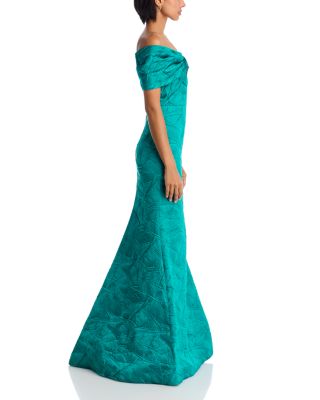Textured Mermaid Gown