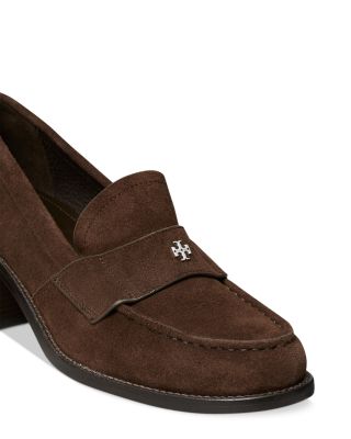 Women's Classic High Heel Loafer Pumps