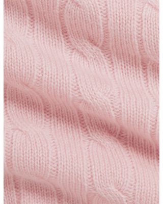Girls' Cable Knit Cashmere Blanket - Baby