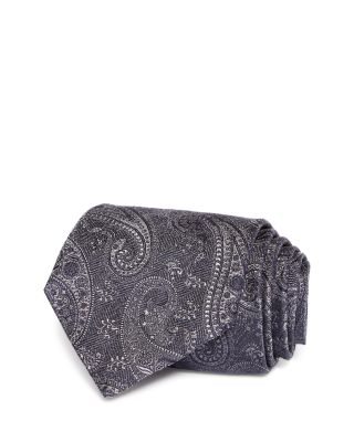 Silk Classic Textured Paisley Tie