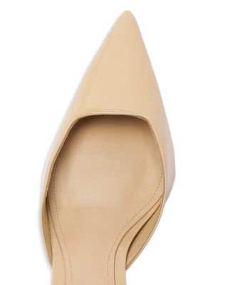 Women's Paola Mid Patent Leather Slingback Pumps