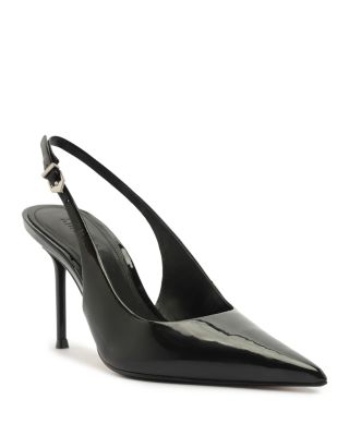 Women's Paola Patent Leather Classic Slingback Pumps