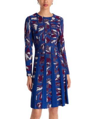 Jacquard Sweater Dress 