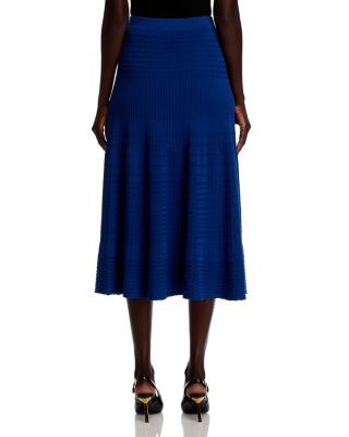 Ribbed Midi Skirt