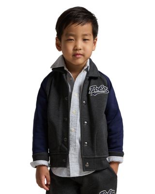 Boys' Logo Fleece Jacket - Little Kid