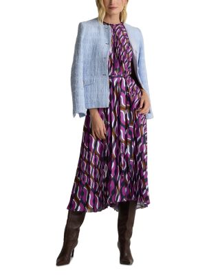 70s Block Print Dress