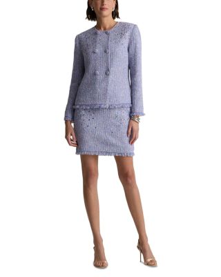 Textured Tweed Jacket