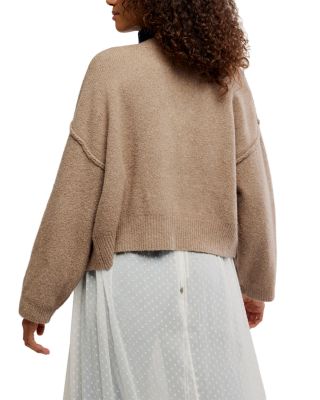 Cool of The Night V Neck Cardigan Sweater