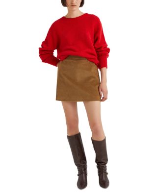 Corduroy Mini Skirt