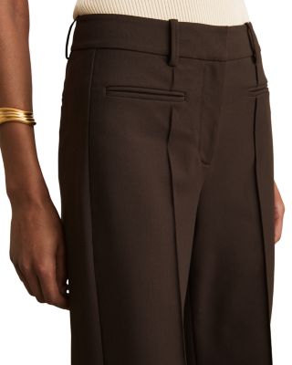 Petite Claude Flare Leg Trousers