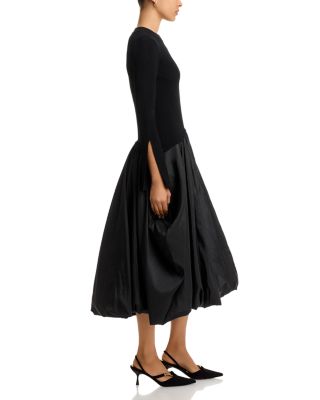 Kenlie Long Sleeve Mock Neck Dress