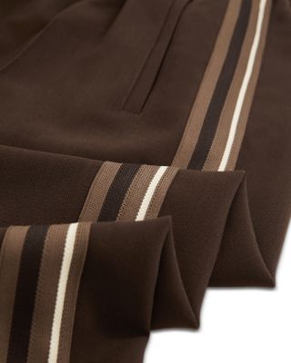 Petite Robyn Side Stripe Wide Leg Trousers