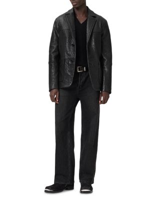 Shadwell Leather Blazer