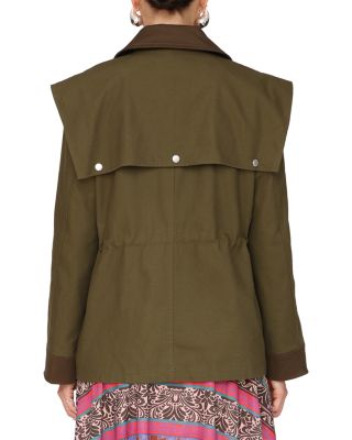 Utility Anorak with Combo and Shoulder Bias Flange